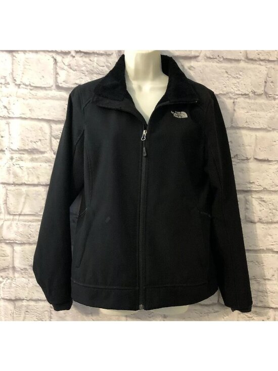 The North Face Jackets & Blazers - North Face Womens Soft Shell Jacket Black Medium Sports Hiking Water Resistant